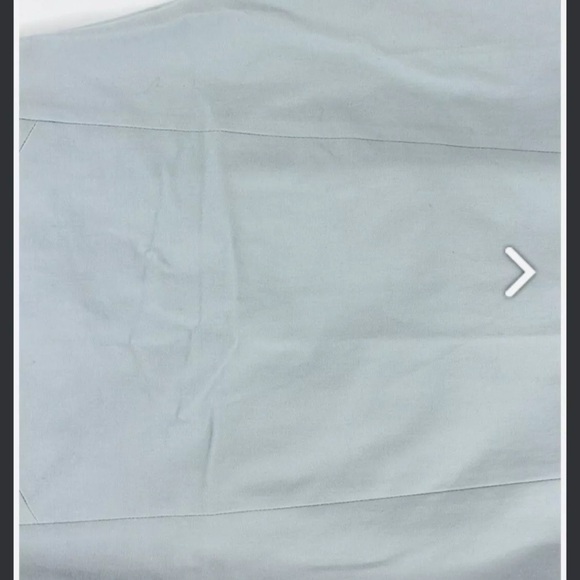 Banana Republic Womens Dress Pencil Midi Sleeveless Summer Blue size 0 MSRP $138 - Picture 7 of 10